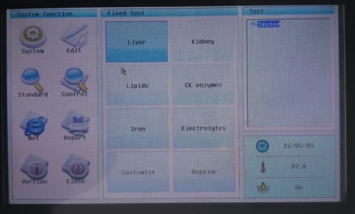 Semi Auto Biochemistry Analyzer Quickem Pro Quicklab Services