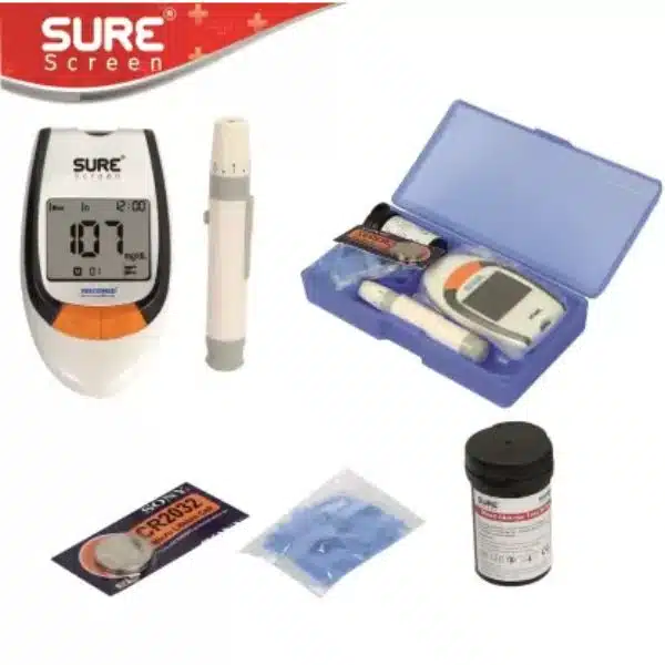 Sure Step Glucometer Machine sure glucometer 4 - Quicklab Services Private Limited