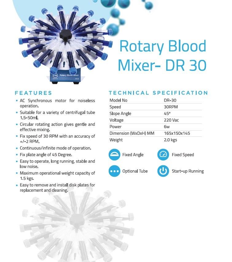 Rotary Blood Mixer