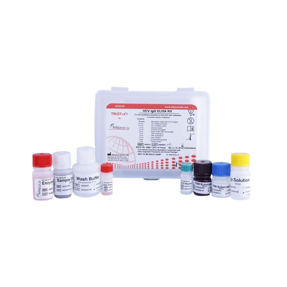 Hcv Total Ab Elisa Kit - High Sensitivity and Specificity