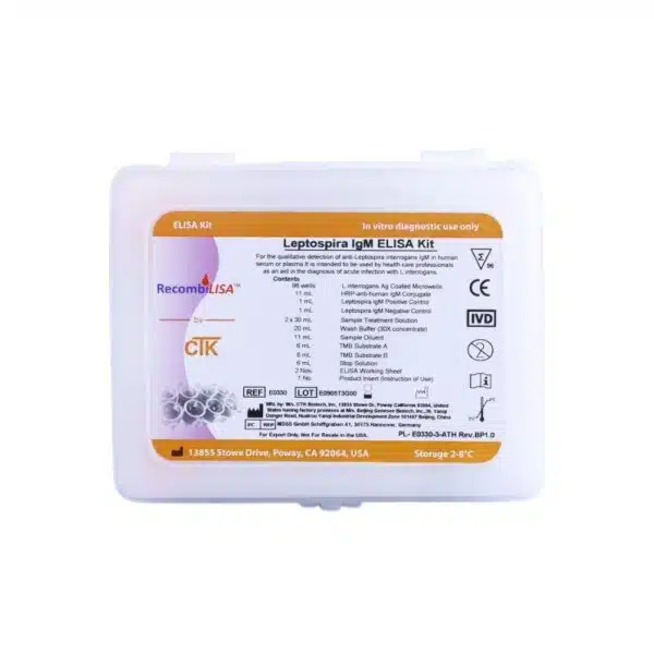 Leptospira Igm Elisa Kit Detect Leptospira Igm Antibodies 